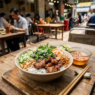 Hình ảnh Bún thịt nướng