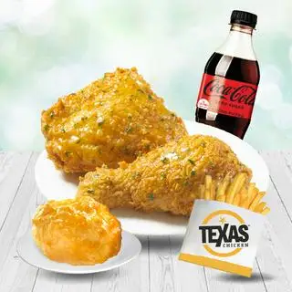 Combo 02 Miếng Gà Sốt Bơ Tỏi Và Thảo Mộc - 129.000 ₫ tại Gà Rán Texas Chicken - Nguyễn Thái Học