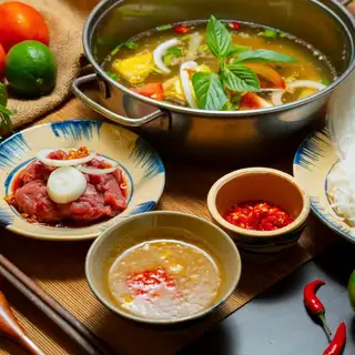 Bò nhúng dấm - 110.000 ₫ tại Nành Bò Lá Lốt - Bò Nhúng Dấm - Đường Số 14A