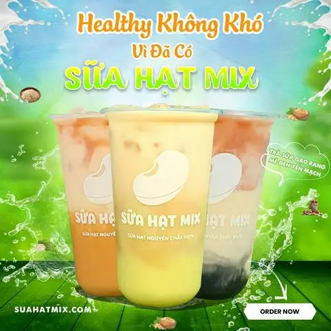 Hình ảnh Sữa Hạt Mix - Nguyễn Huy Tưởng