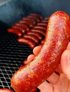 Hình ảnh Xúc xích bò xông khói