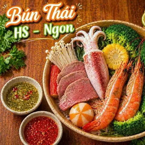 Bún Thái HS Ngon - Trường Chinh - Bún/Phở/Mỳ/Cháo gần bạn