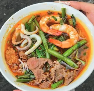Bún Thái - 55.000 ₫ tại Thủy Tiên - Bún Mắm & Bún Riêu - Chợ Tân Mỹ