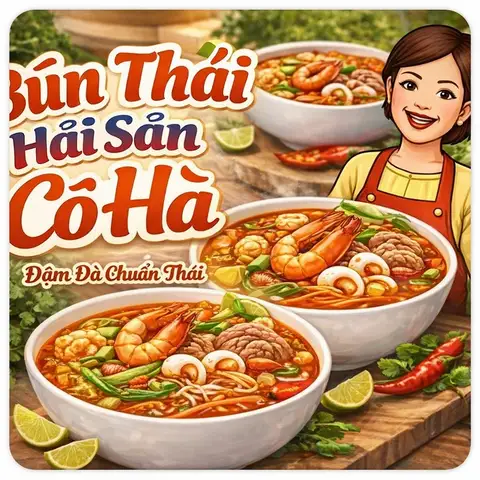 Bún Thái Hải Sản Cô Hà - Hoàng Xuân Nhị - Bún/Phở/Mỳ/Cháo gần bạn