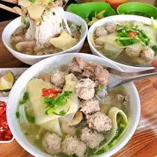 Hình ảnh Bún bầu dục sườn