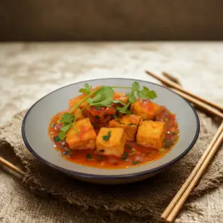 Đậu hủ sốt cà - 55.000 ₫ tại Cháo Sườn Chú Chen - Nguyễn Trãi