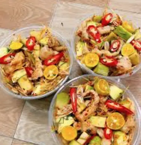 Hình ảnh Combo chân gà trộn thái - chân gà xả tắc