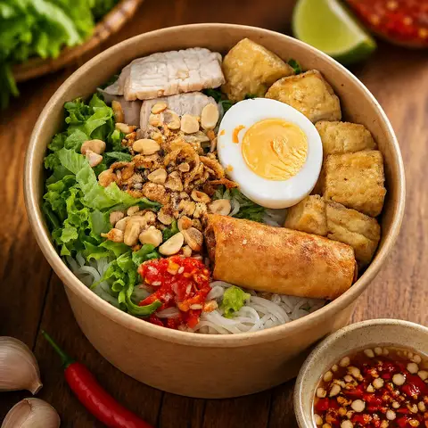 Quán An An - Bún Thịt Luộc Nước Tương - Dạ Nam - Bún/Phở/Mỳ/Cháo gần bạn