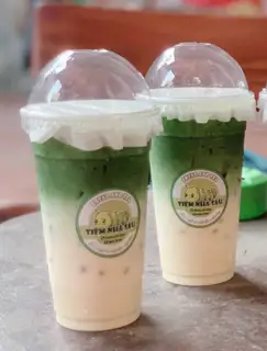Hình ảnh Matcha sữa gấu