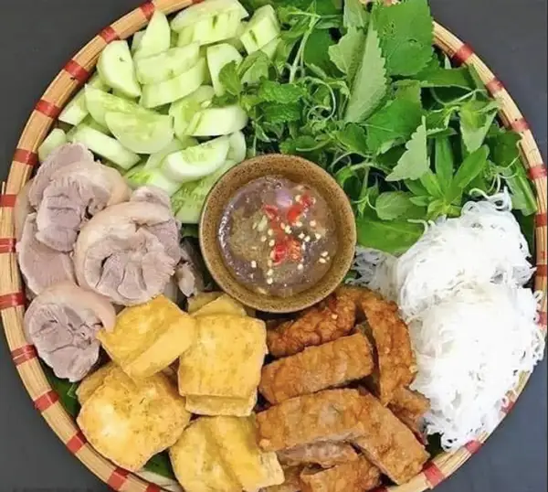 Bún đậu mẹt chả cốm - 45.000 ₫ tại Quán No - Bún Đậu Mắm Tôm - Đỗ Quang Đẩu