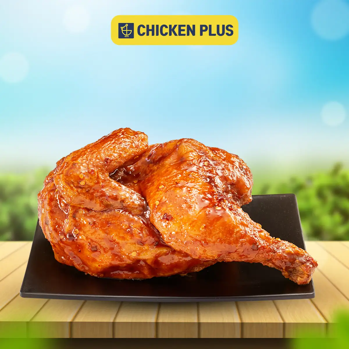 Gà nửa con xốt ngũ vị - 179.000 ₫ tại Gà Rán Chicken Plus - Nguyễn Tri Phương