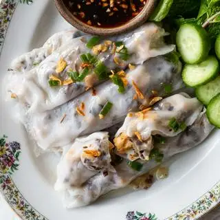Hình ảnh Bánh cuốn siêu chả