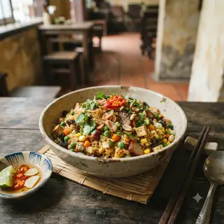 Hình ảnh Cơm xào thập cẩm chay