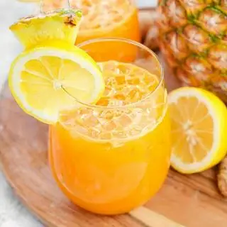 Hình ảnh Nước ép cam + thơm