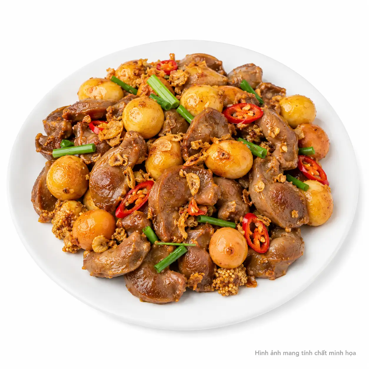 Hình ảnh Lòng gà trứng non thêm