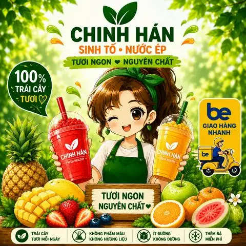 Hình ảnh Chinh Hán - Nước Ép & Sinh Tố - Nguyễn Thị Minh Khai