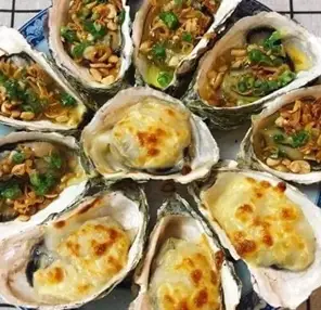 Hàu nướng - 25.000 ₫ tại Ốc Ken 30K - 40K - Trần Quang Cơ