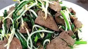 Hình ảnh Gan xào rau