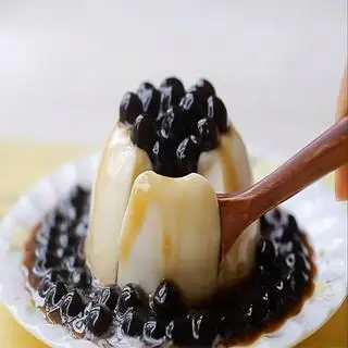 Hình ảnh Tàu hũ trân châu đường đen