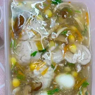 Hình ảnh Soup óc trứng cút 