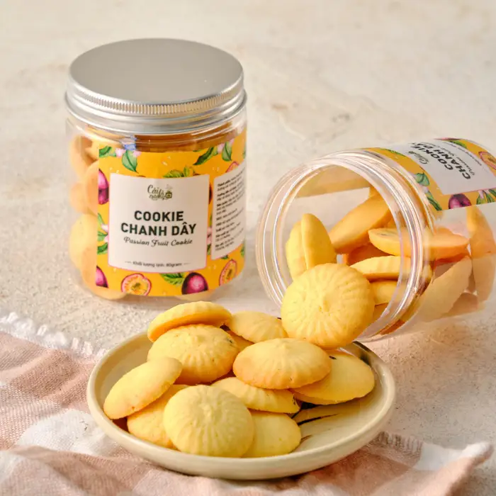 Passion Fruit Cookie - Cookie Chanh Dây - 80gram - 69.000 ₫ tại Cái Lò Nướng - Nguyễn Thái Học