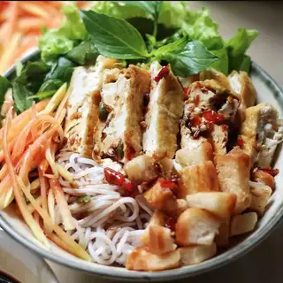 Hình ảnh Bún nước tương chay