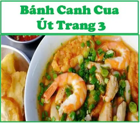 Bánh Canh Cua Út Trang 3 - Đường Số 10 - Bún/Phở/Mỳ/Cháo gần bạn