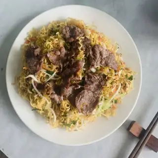Hình ảnh Mì xào bò