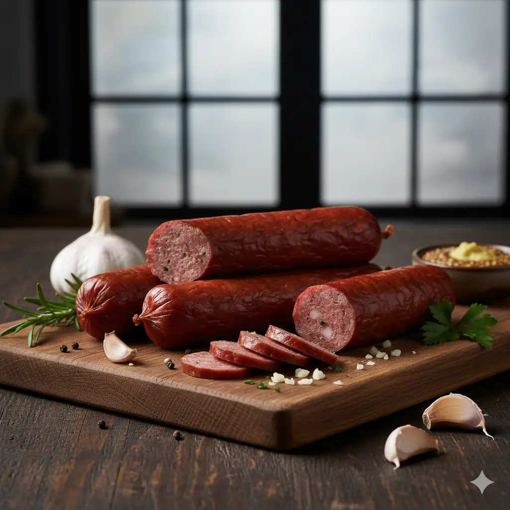 Xúc xích vị tỏi - garlic sausage hotdog - 59.000 ₫ tại Burger & Hotdog Mon Ú - Nguyễn Thái Bình