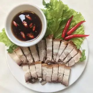 Hình ảnh Ba chỉ quay giòn bì 300g