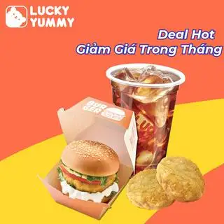 Hình ảnh Combo burger lớn