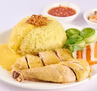 Cơm đùi gà góc tư - 183.000 ₫ tại Quán Ăn 168 - Phở Gà & Cơm Gà - Phạm Ngũ Lão