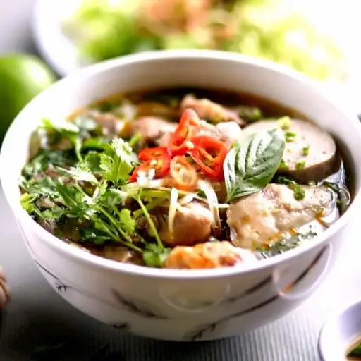 Bún bò giò heo chả tái nạm đặc biệt - 75.000 ₫ tại Bún Bò Huế Kiều Thanh - KDC Nam Long