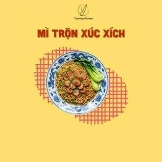 Hình ảnh Mì trộn xúc xích