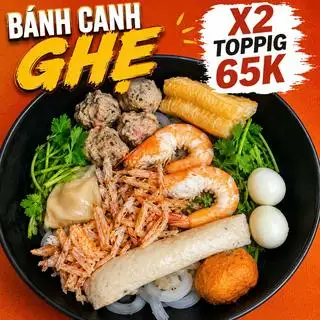 Hình ảnh Bánh canh ghẹ x2 topping 65k