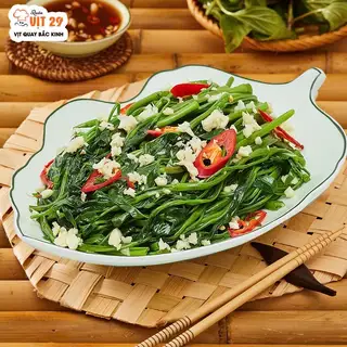 Hình ảnh Rau muống xào