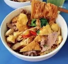 Hình ảnh Bún - bánh đa trộn