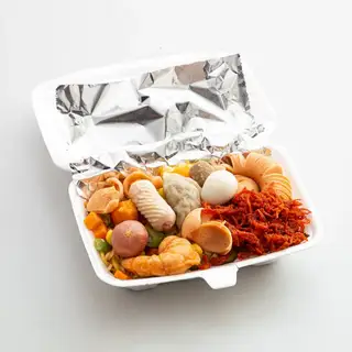 Hình ảnh Mì trộn phô mai hải sản - 01 pepsi