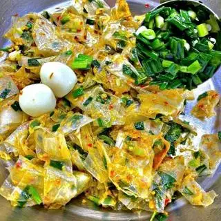 Hình ảnh Phơi sương dẻo trộn mỡ hành