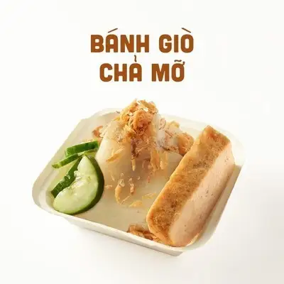 Hình ảnh Bánh giò chả mỡ