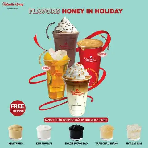 Robusta Honey Coffee Company - Hãng Cà Phê Chất Lượng Cao - Phó Đức Chính - Cà Phê/Trà gần bạn