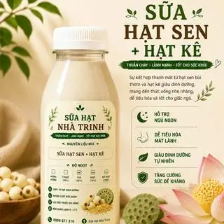 Hình ảnh Sữa hạt sen - hạt kê