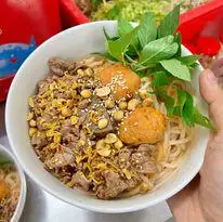 Hình ảnh Bún Bò Khô Chả Cua - Chả Heo