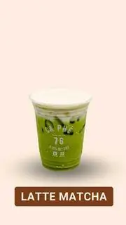 Hình ảnh Matcha latte - hình full topping
