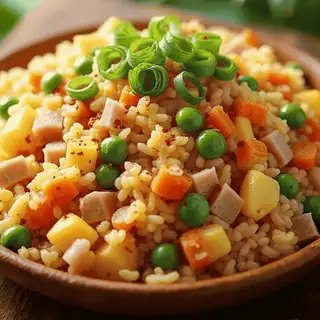 Cơm chiên Dương Châu - 60.000 ₫ tại Cơm Gà Xối Mỡ Cường Ký - Lạc Long Quân