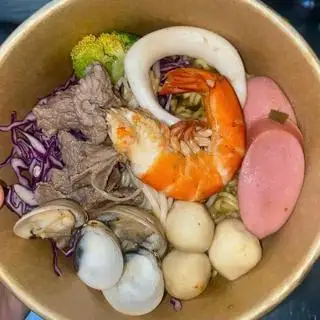 Mì cay bò cuộn kim châm+tặng kèm 1 trà tắc - 70.000 ₫ tại Cô Ba Tiền - Bún Thái, Lẩu Thái & Mì Cay - Cao Lỗ