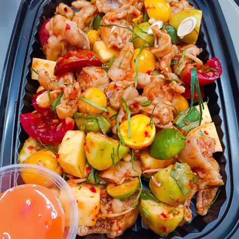 Chân Gà Sốt Thái - Vườn Lài - Ăn vặt gần bạn