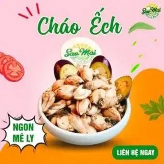 Hình ảnh Cháo ếch om hạt quinoa cà tím