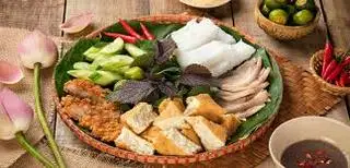 Bún đậu nem chua rán - 70.000 ₫ tại Bún Đậu Ngon Chuẩn - Nguyễn Cảnh Chân