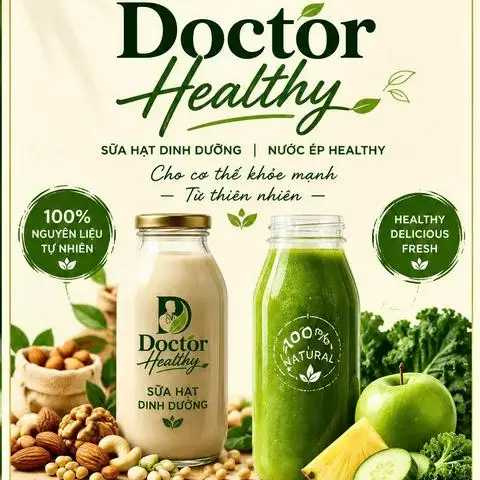 Hình ảnh Doctor Healthy - Sữa Hạt Dinh Dưỡng Thuần Chay - Lạc Trung